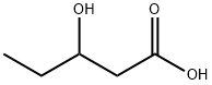 β-ヒドロキシ吉草酸 化學構造式