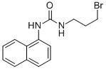 1-(3-Bromopropyl)-3-(1-naphthyl)urea Struktur