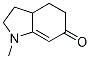 1,2,3,3a,4,5-hexahydro-1-Methyl-6H-Indol-6-one Struktur