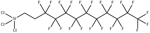 1H,1H,2H,2H-PERFLUORODODECYLTRICHLOROSILANE Structure