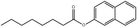 2-NAPHTHYL CAPRYLATE Struktur