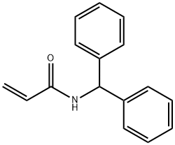 N-DIPHENYLMETHYLACRYLAMIDE Struktur