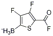 trifluoro(5-forMyl-thiophen-2-yl)-Borate Struktur