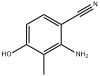 2-aMino-4-hydroxy-3-Methylbenzonitrile Struktur