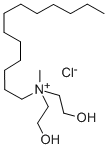 Di(2-hydroxyethyl)methyltridecylammonium chloride Struktur