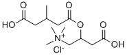 3-METHYLGLUTARYLCARNITINE Struktur