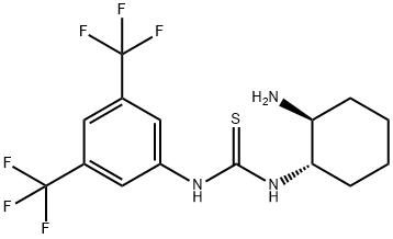 N-[(1S,2S)-2-aMinocyclohexyl]-N'-[3,5-bis(trifluoroMethyl)phenyl]-Thiourea Struktur