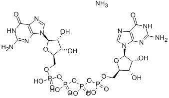 DIGUANOSINE TETRAPHOSPHATE AMMONIUM SALT Struktur