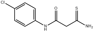 3-AMINO-N-(4-CHLOROPHENYL)-3-THIOXOPROPANAMIDE Struktur