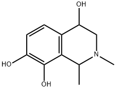 4,7,8-Isoquinolinetriol, 1,2,3,4-tetrahydro-1,2-dimethyl- (9CI) Struktur