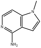 1H-Pyrrolo[3,2-c]pyridin-4-amine,1-methyl-(9CI) Struktur