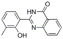 2-(3-Methyl-2-hydroxyphenyl)-4(3)-quinazolone Struktur