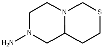 2H,6H-Pyrazino[1,2-c][1,3]thiazin-2-amine,hexahydro-(9CI) Struktur