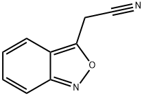 2,1-Benzisoxazole-3-acetonitrile(9CI) Struktur