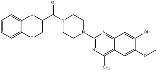 7-HYDROXY DOXAZOSIN Struktur