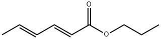 Propyl sorbate Struktur