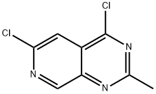 4,6-二氯-2-甲基吡啶并[3,4-D]嘧啶, 1029720-75-9, 結構式