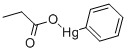 Phenylmercurypropionate Struktur