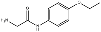 2-amino-N-(p-ethoxyphenyl)acetamide  Struktur