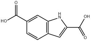 1H-INDOLE-2,6-DICARBOXYLIC ACID Struktur