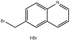 6-溴甲基喹啉(HBR) 結(jié)構(gòu)式