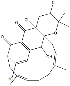 napyradiomycin C1 Struktur