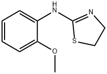 (4,5-DIHYDRO-THIAZOL-2-YL)-(2-METHOXY-PHENYL)-AMINE Struktur