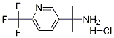 1-Methyl-1-(6-trifluoroMethyl-pyridin-3-yl)-ethylaMine hydrochloride Struktur