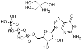 GTP TRIS SALT Struktur