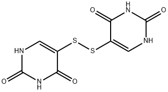 5,5'-Dithiobisuracil Struktur