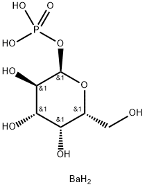 alpha-D-galactose-1-phosphate barium salt Struktur