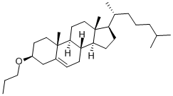 CHOLESTERYL PROPYL ETHER Struktur