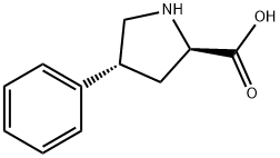 (2R,4S)-4-PHENYLPYRROLIDINE-2-CARBOXYLIC ACID Struktur