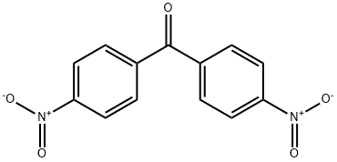 bis(4-nitrophenyl)methanone Struktur