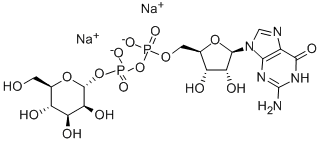 GDP-ALPHA-D-MANNOSE, DISODIUM SALT Struktur