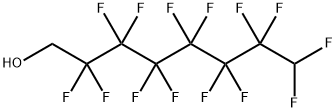 1H,1H,8H-PERFLUORO-1-OCTANOL Struktur