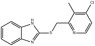 2-[(4-Chloro-3-Methyl-2-Pyridinyl-methyl)thio]-1H-Benzimidazole  price.