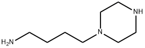 1-PIPERAZINEBUTANAMINE Struktur