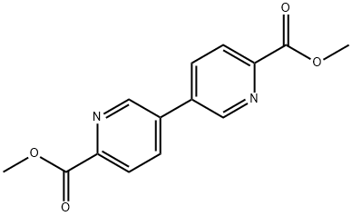 Dimethyl 3,3'-bipyridine-6,6'-dicarboxylate Struktur