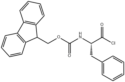 FMOC-L-PHENYLALANYL CHLORIDE Struktur