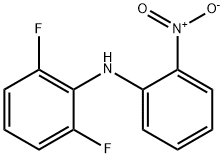 2,6-DIFLUORO-N-(2-NITROPHENYL)BENZENAMINE Struktur