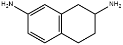 1,2,3,4-TETRAHYDRO-NAPHTHALENE-2,7-DIAMINE Struktur