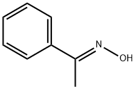 Acetophenone (E)-oxime Struktur