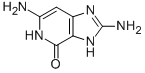 4H-Imidazo(4,5-c)pyridin-4-one, 2,6-diamino-1,5-dihydro- Struktur