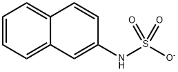 2-naphthylsulfamic acid Struktur