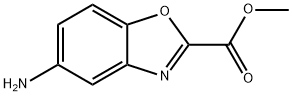 5-AMINO-BENZOOXAZOLE-2-CARBOXYLIC ACID METHYL ESTER Struktur