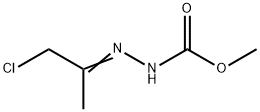 methyl (2-chloro-1-methylethylidene)hydrazinecarboxylate Struktur