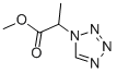 1H-Tetrazole-1-aceticacid,alpha-methyl-,methylester(9CI) Struktur