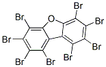 1,2,3,4,6,7,8,9-octabromodibenzofuran Struktur