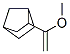 Exo-2-(1-methoxyethenyl)bicyclo[2.2.1]heptane Struktur